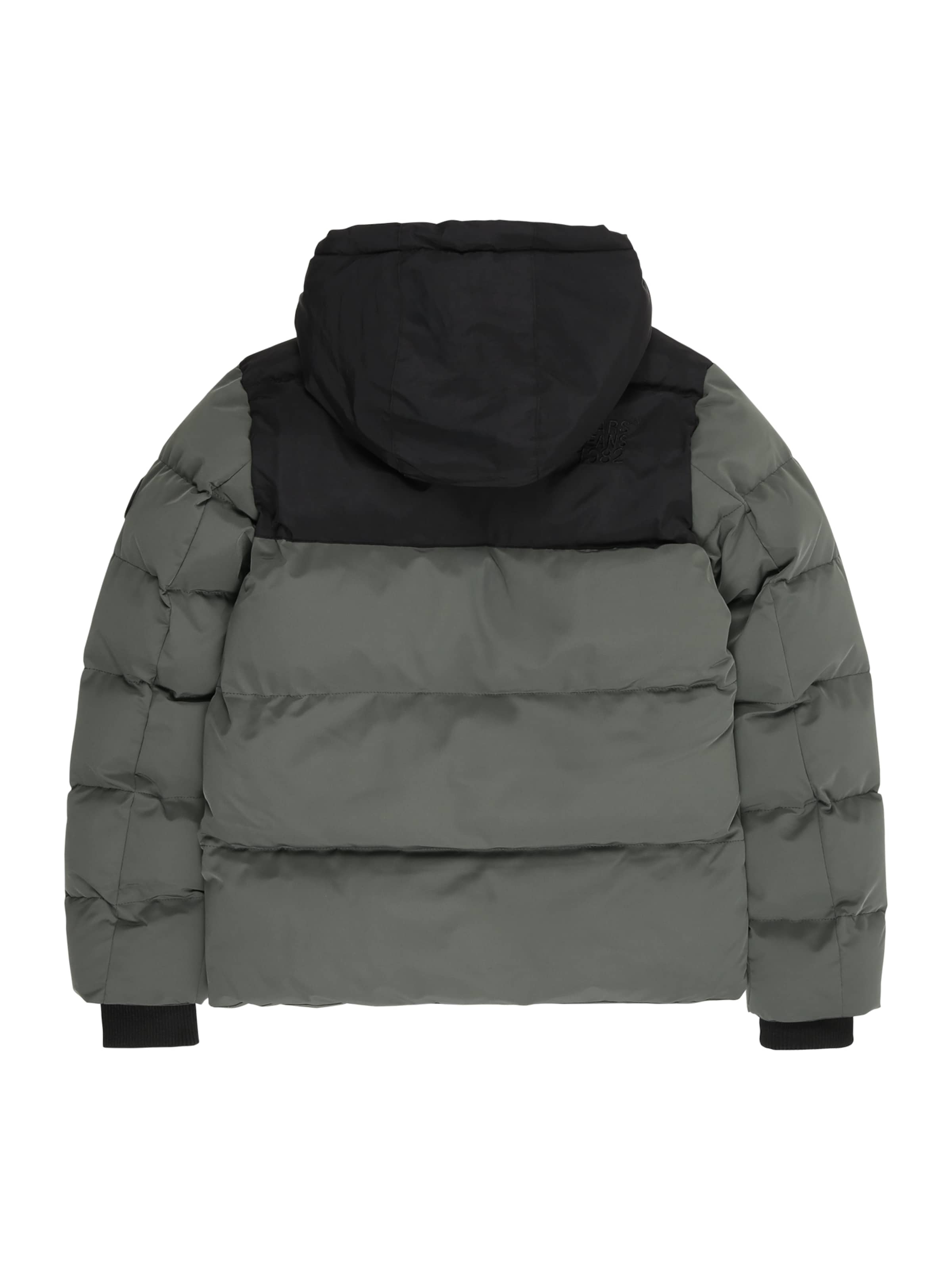 Cars Jeans Prehodna jakna 'BUSHWICK' | zelena barva