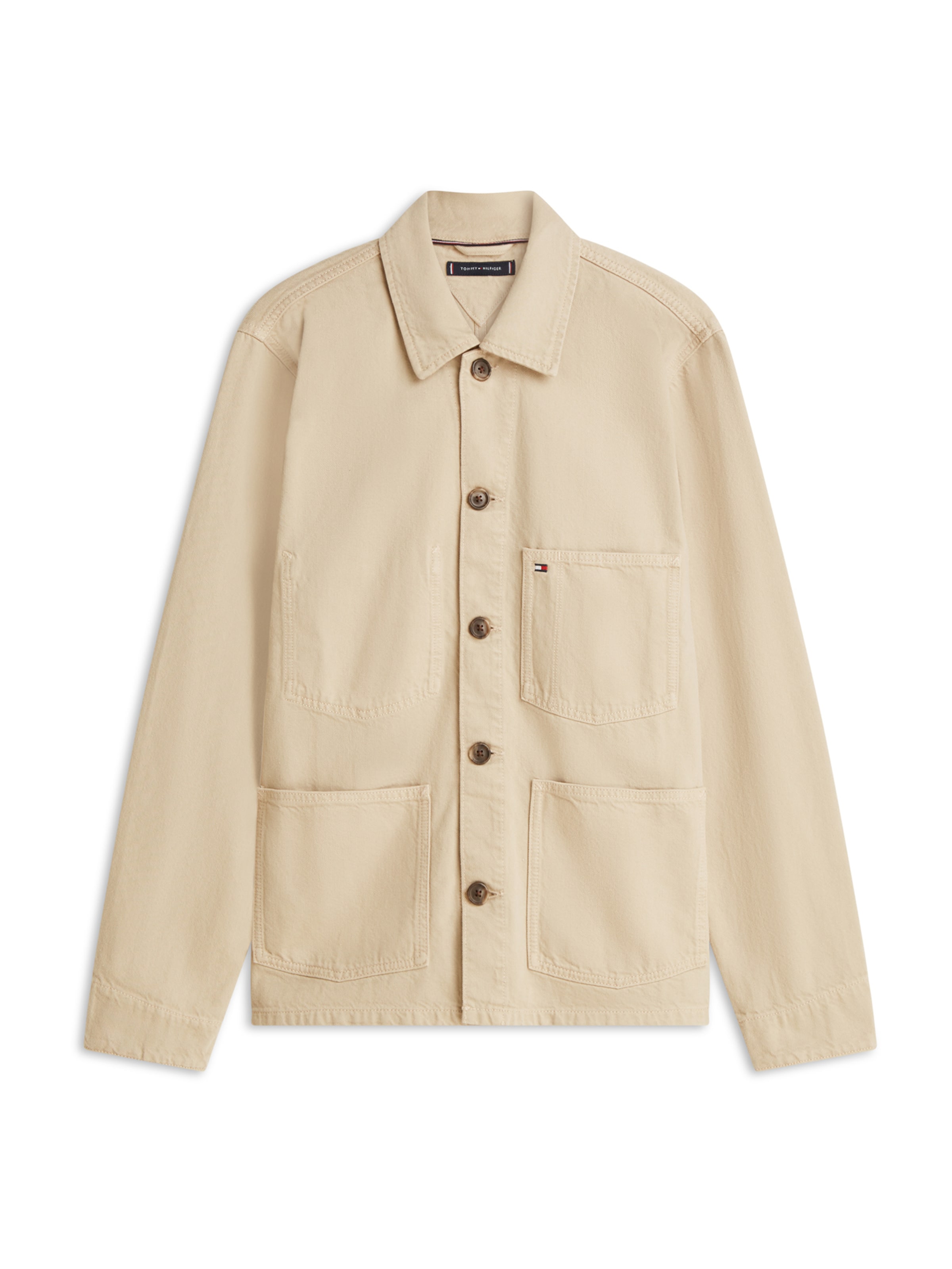 TOMMY HILFIGER Prehodna jakna | kaki barva, Prikaz izdelka