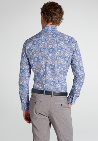 ETERNA Slim fit Overhemd in Blauw