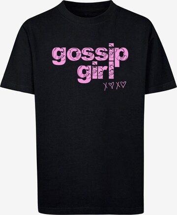 ABSOLUTE CULT Shirt  'Gossip Girl - Swirl' in Schwarz: predná strana