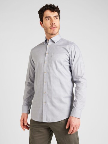 SEIDENSTICKER Regular fit Overhemd 'New Covered' in Beige: voorkant