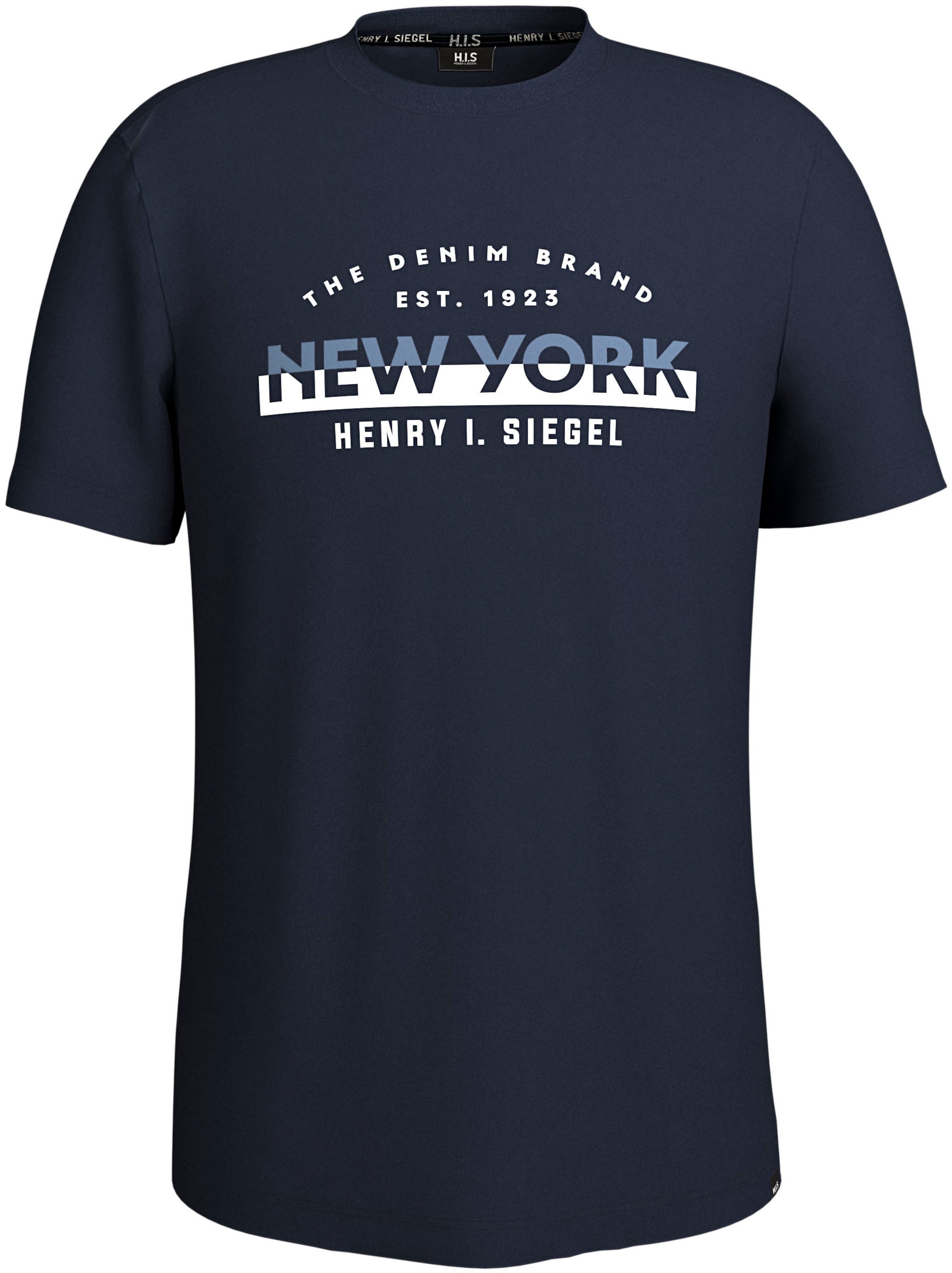 H.I.S EM Shirt in Blue: front