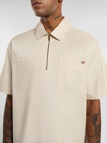 DICKIES Regular fit Button Up Shirt 'Ranch' in Beige