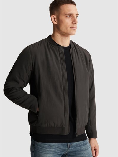 CAST IRON Between-Season Jacket 'Bomber jacket with zipper closure' in S in Dark grey, Item view