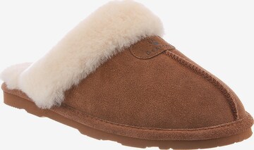 Bearpaw Slippers in Brown