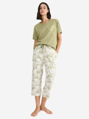 TRIUMPH Pyjamahose ' Red Label Mix & Match ' in Grün