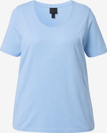 Ulla Popken T-Shirt in Blau: Vorderseite