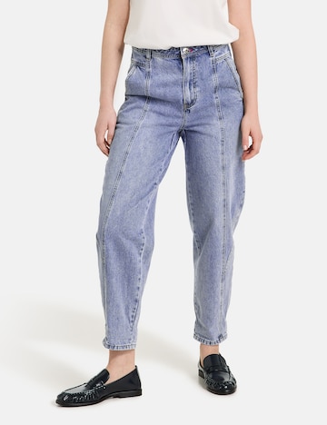 TAIFUN Tapered Jeans in Blue: front