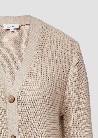 Cardigan s.Oliver en beige