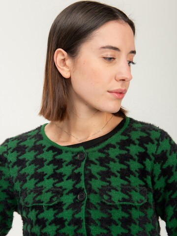 žalia Influencer Kardiganas
