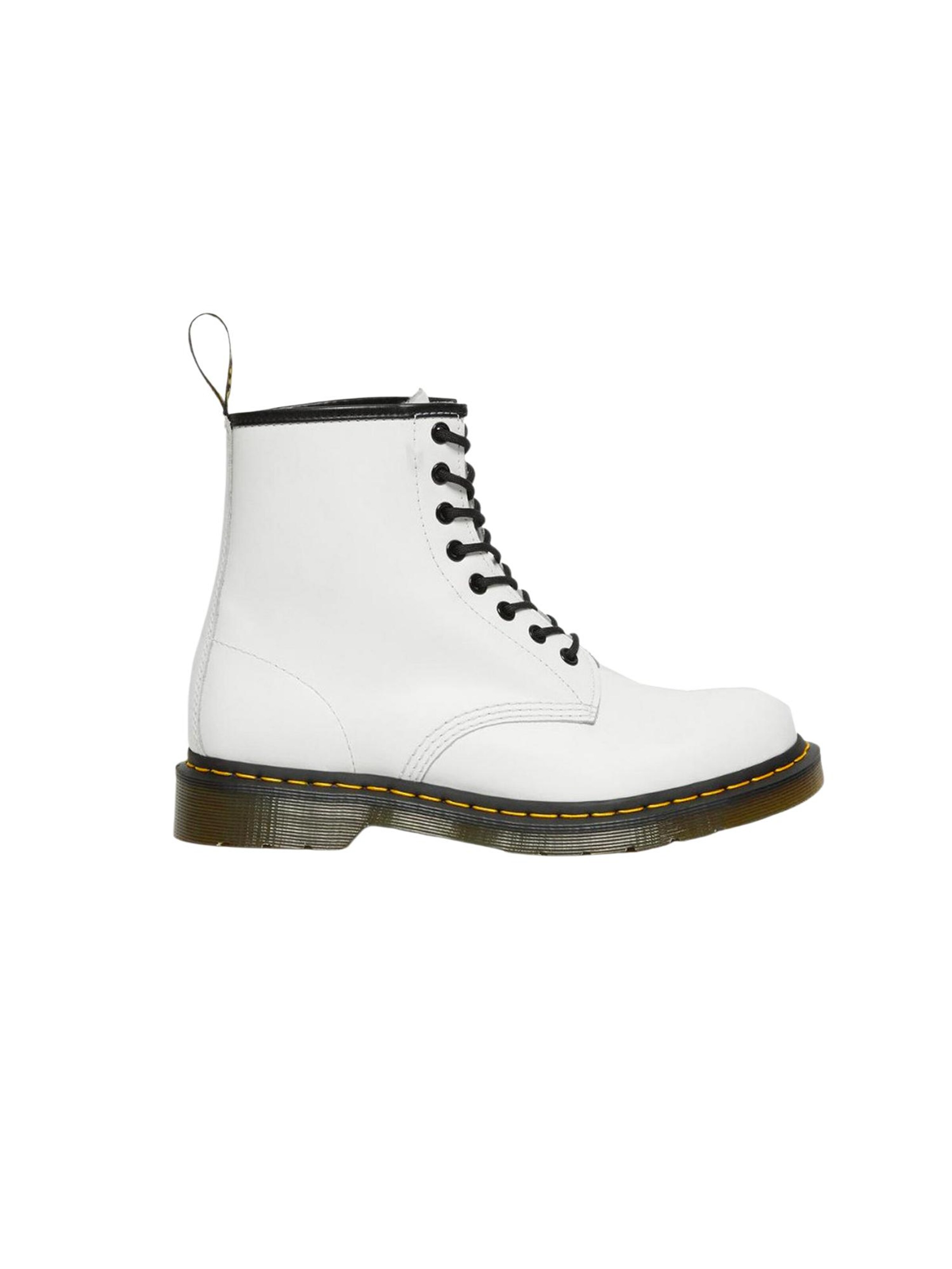 Dr. Martens - Botines con cordones '1460' en blanco