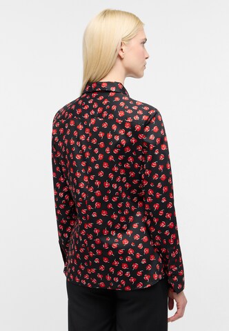 ETERNA Blouse 'FITTED' in Zwart