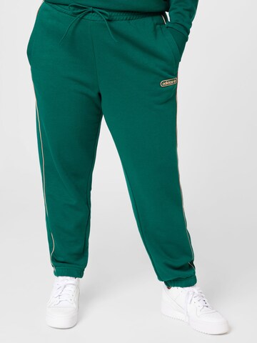 ADIDAS ORIGINALS Kalhoty – zelená: přední strana