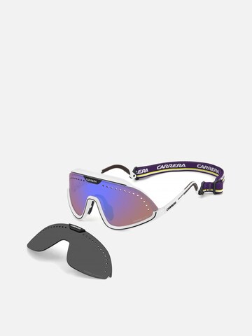 Carrera Sonnenbrille 'Carrera C SPORT 01/S Matte black gold 99/1/125 MAN Sunglasses'‌‌‌‌‌‌‌‌ in Weiß: Vorderseite