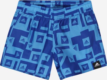ADIDAS PERFORMANCE Sport fürdőruhadivat 'Must Have Graphic' - kék: elől