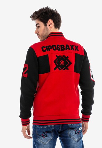 CIPO & BAXX Sweatvest in Rood