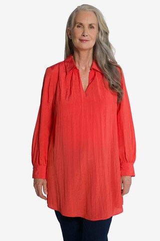 Ulla Popken Tuniek '802600' in Rood: voorkant