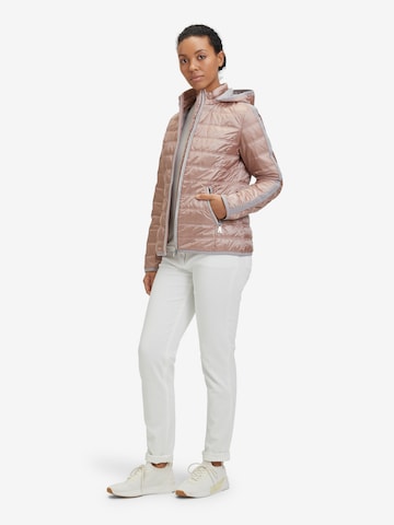 Betty Barclay Steppjacke mit abnehmbarer Kapuze in Pink