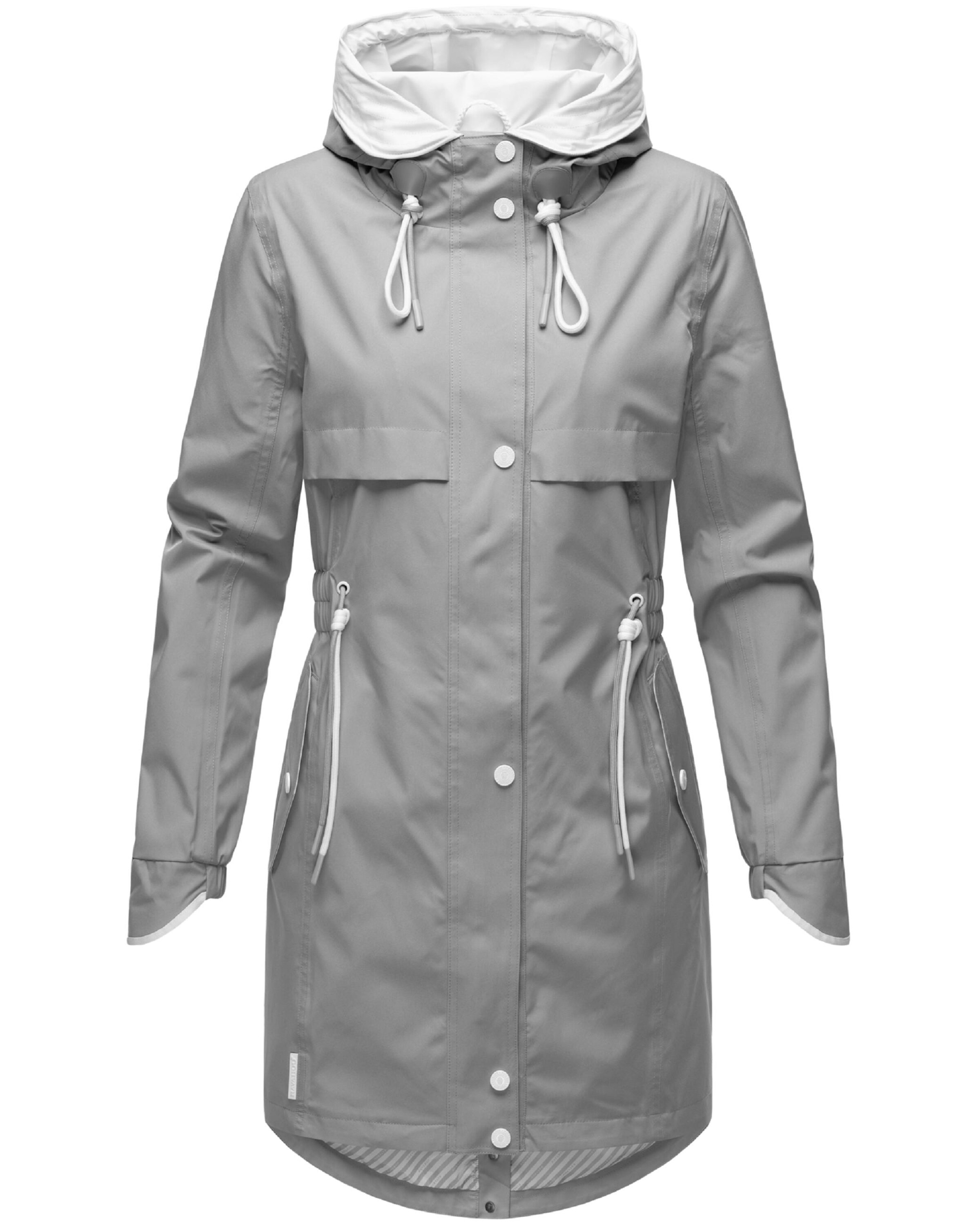 NAVAHOO Parka przejściowa &#x27;Xankaa&#x27; w kolorze szary: przód