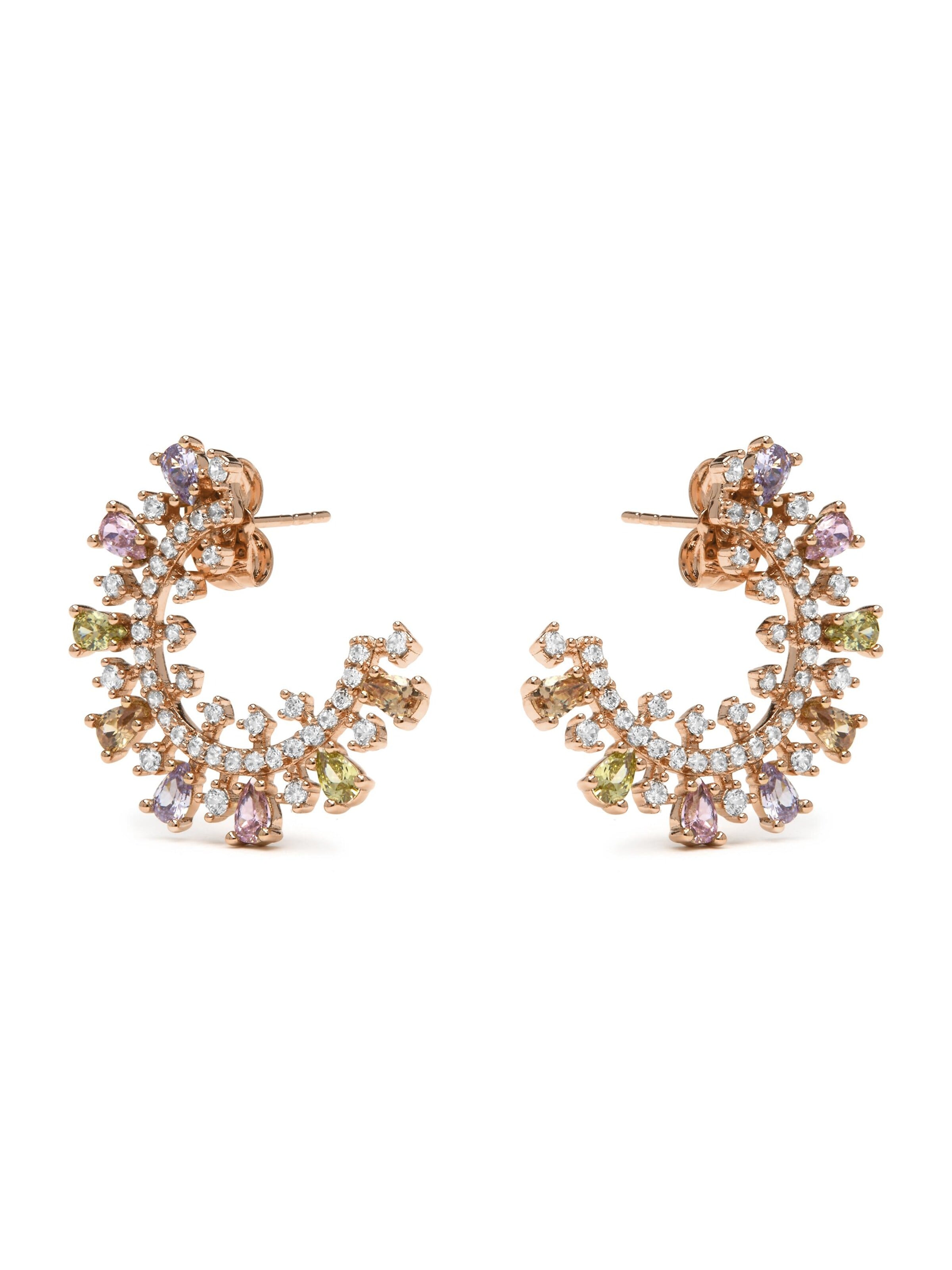 Luxenter Earrings 'Mamoe' in Mixed colors