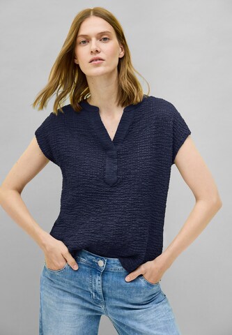 CECIL Bluse in Blau: Vorderseite