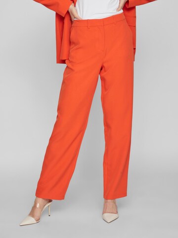 Regular Pantalon 'Kamma' VILA en rouge : devant