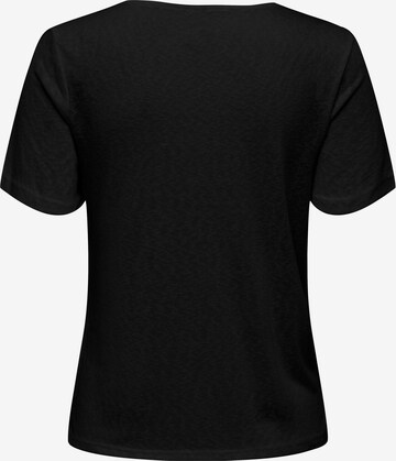 T-shirt 'ANJA' ONLY en noir