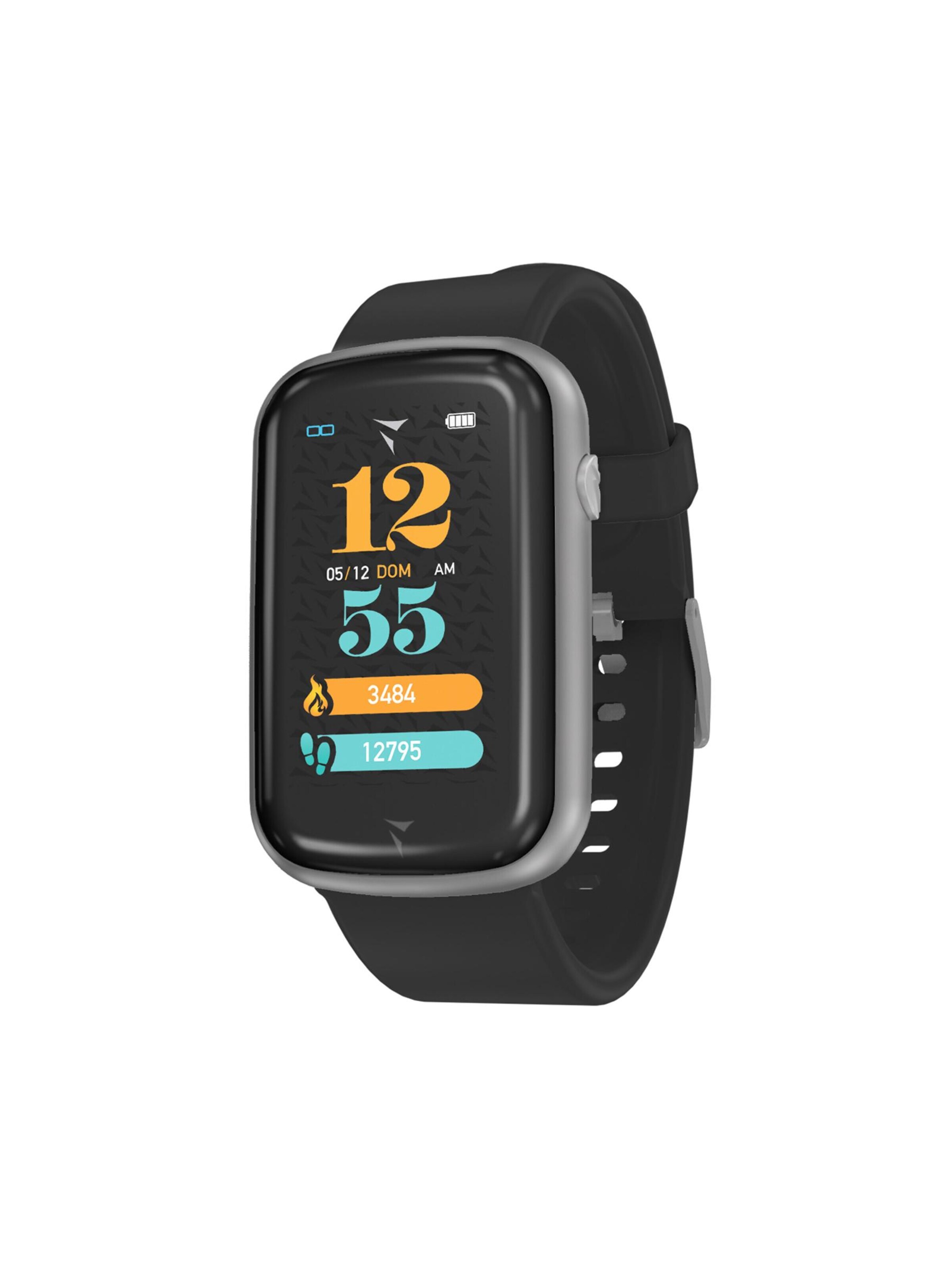 Techmade Digital Watch 'STEPS' in Silver