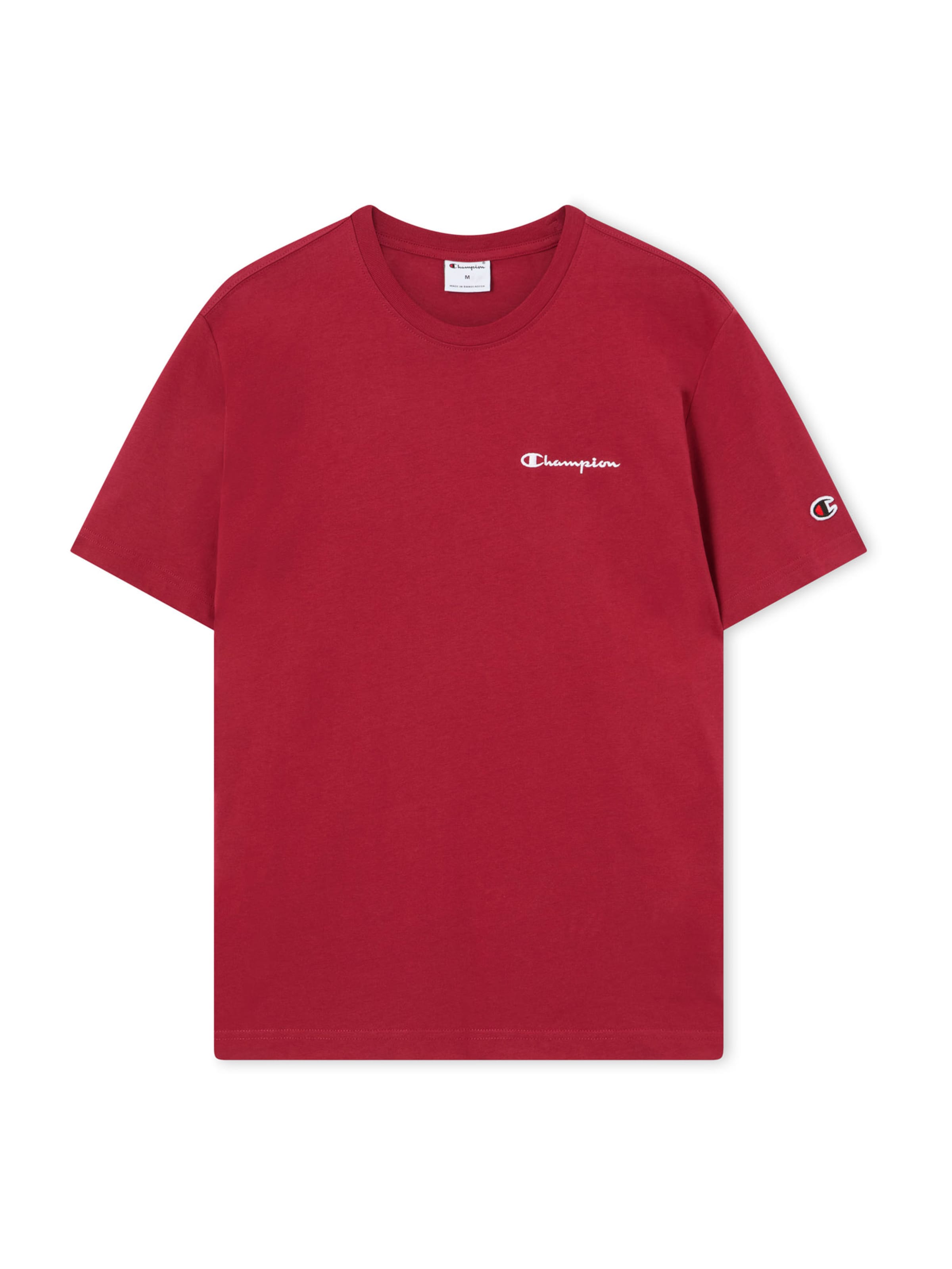 Champion T-shirt i röd: framsida