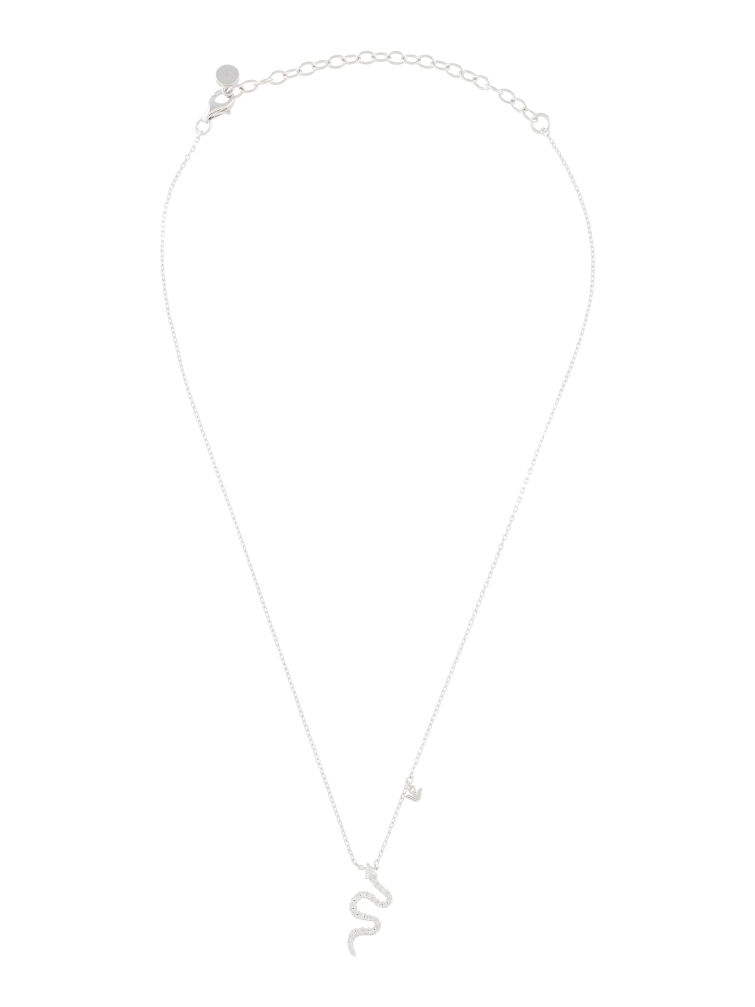 Emporio Armani Necklace in Silver: front