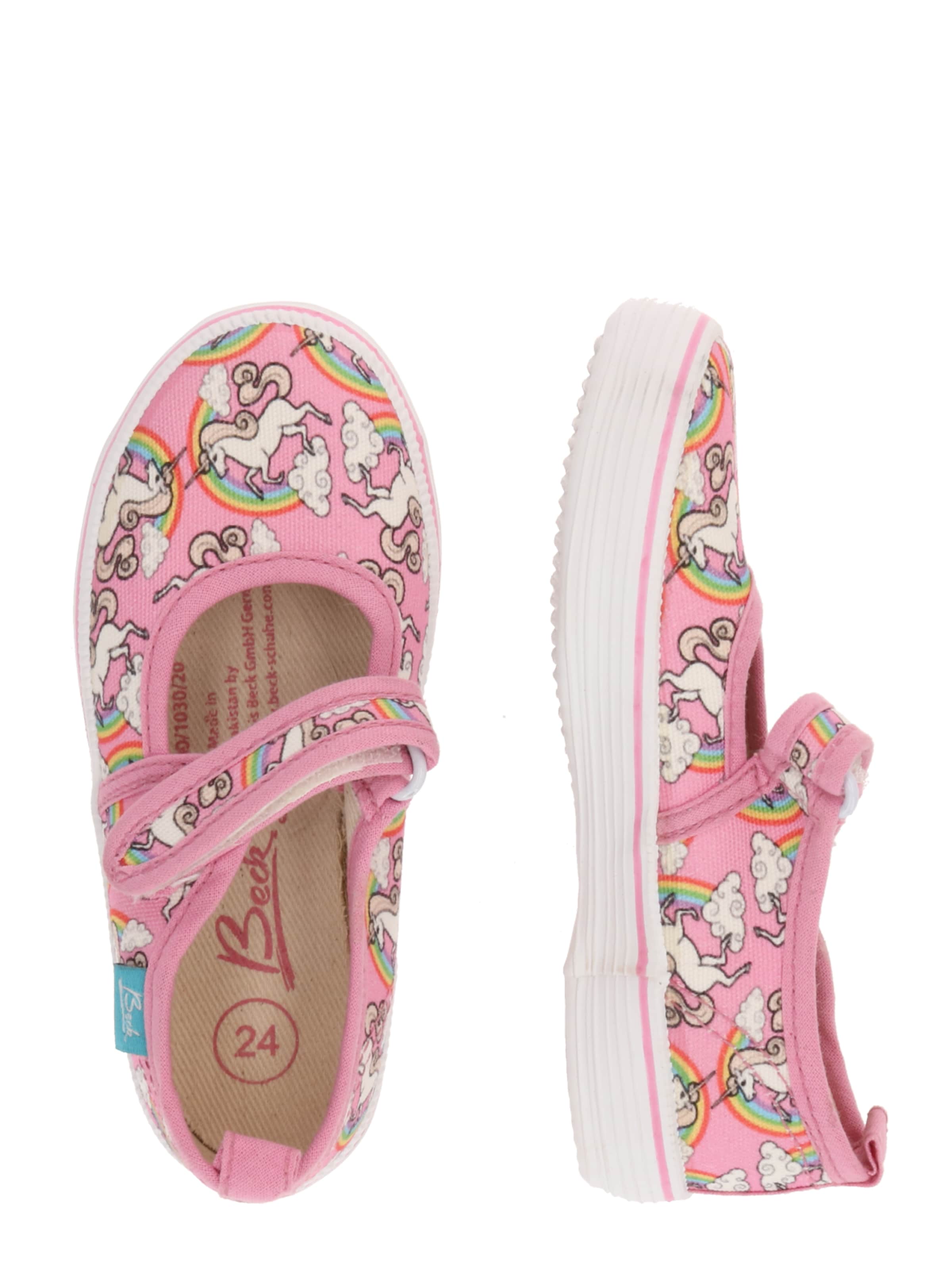 BECK Ballerina värissä vaaleanpunainen