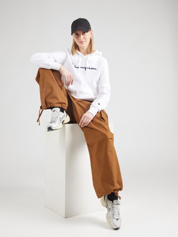 Champion Authentic Athletic Apparel Sweatshirt i vit