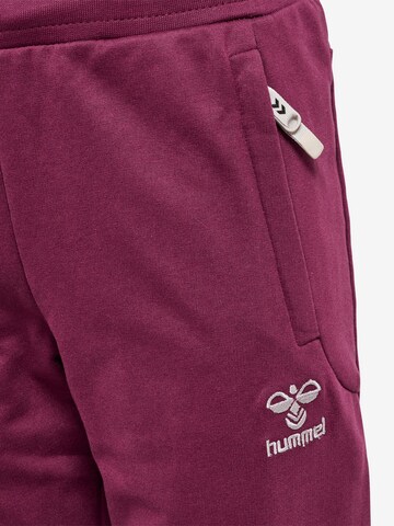 Regular Pantalon de sport Hummel en violet