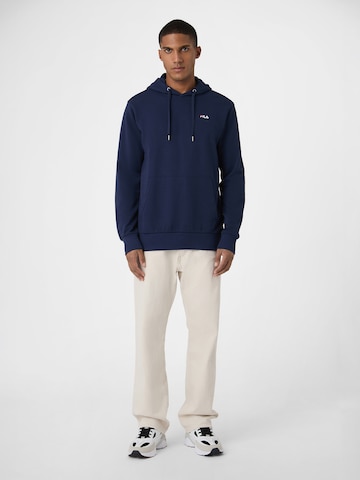 FILA Sweatshirt 'LUMEZZANE hoodie'‌‌‌‌‌ in Blau