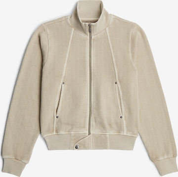 Veste de survêtement G-STAR en beige : devant