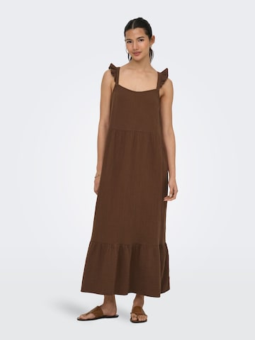 ONLY Jurk 'ONLThyra' in Bruin