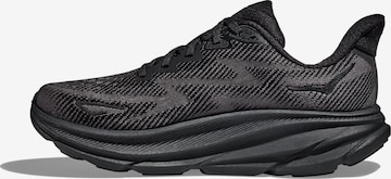 Hoka One One - Sapatilha de corrida 'Clifton 9' em preto: frente