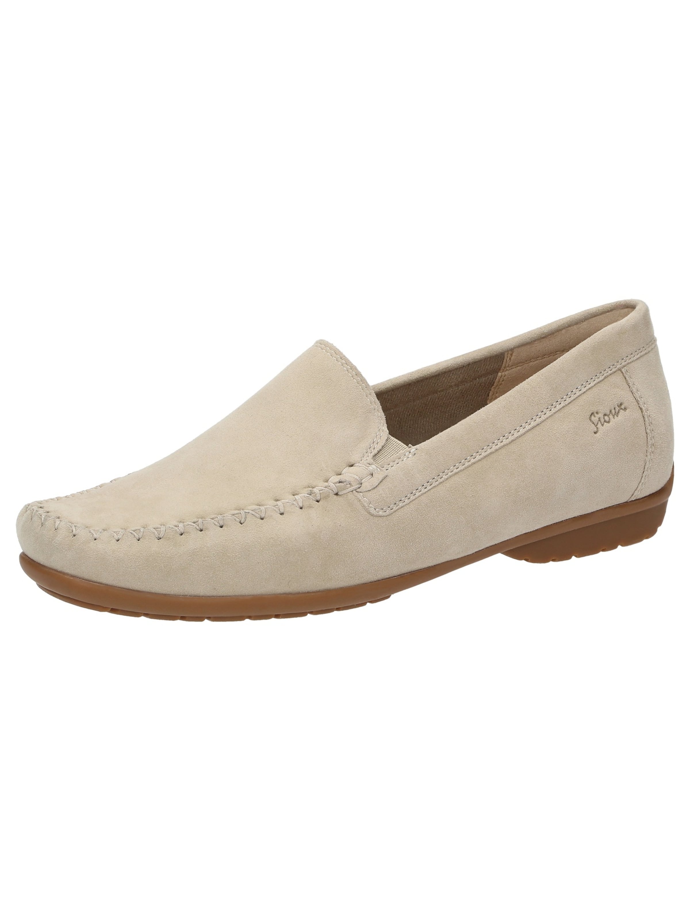 SIOUX Mokassin 'Cortizia' in Beige: Vorderseite
