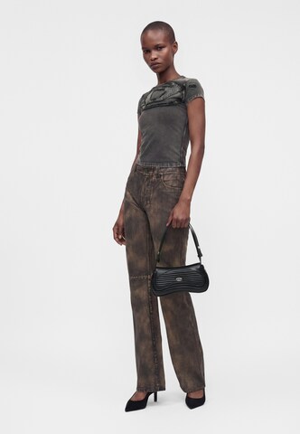 DIESEL - Mala de ombro 'PLAY PLAY' em preto