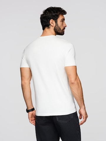 Ombre Shirt in Wit