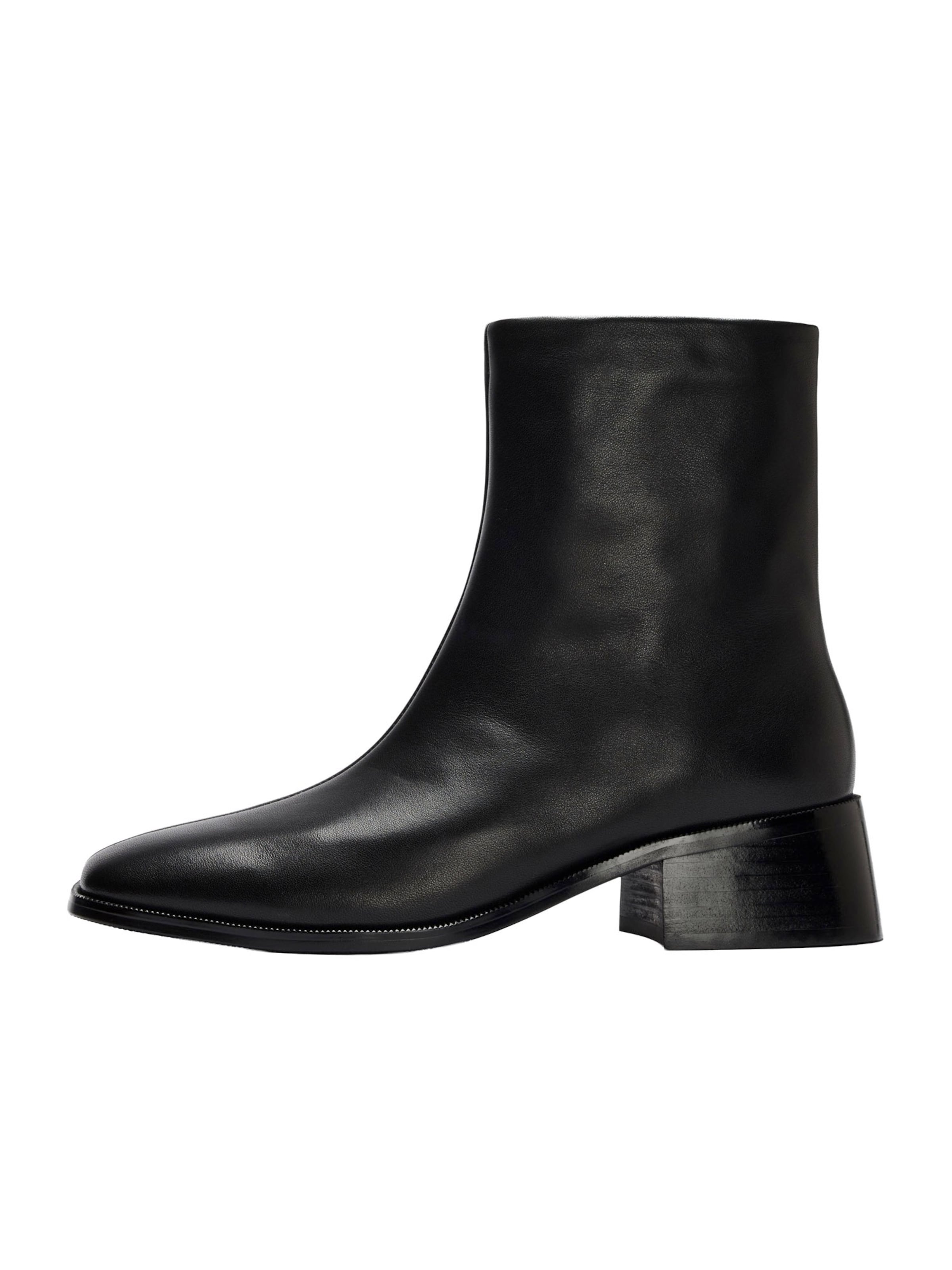 Botine 'SLWVega' pe 36 SELECTED pe negru, Vizualizare produs