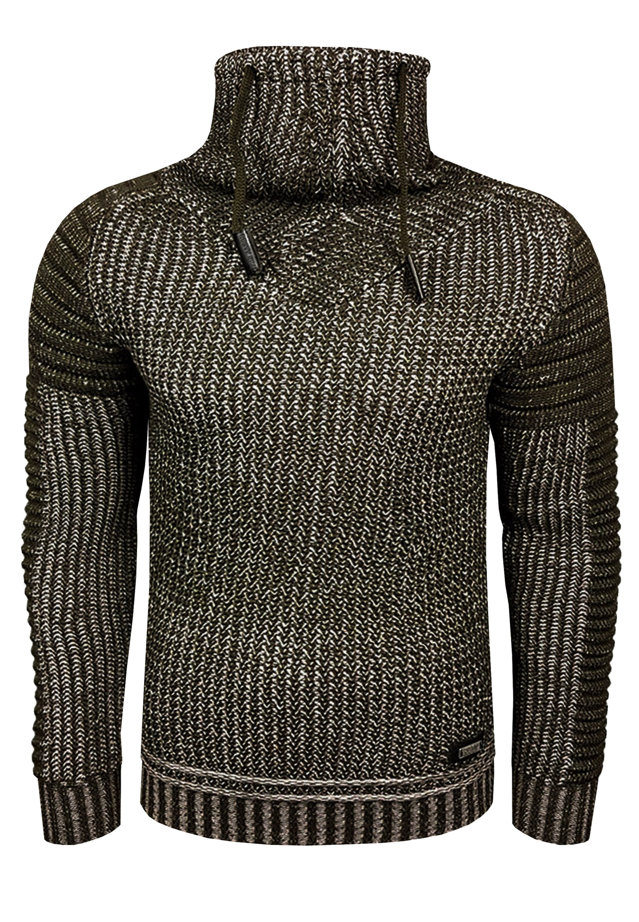 Rusty Neal Pullover in Grün: Vorderseite