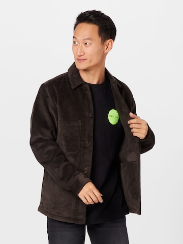 s.Oliver Regular fit Between-Season Jacket in Brown: front