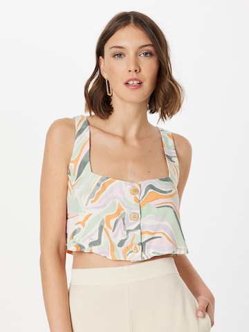 Nasty Gal Top in Mixed colors: front