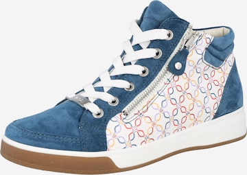 ARA High-Top Sneakers 'Rom' in Blue: front