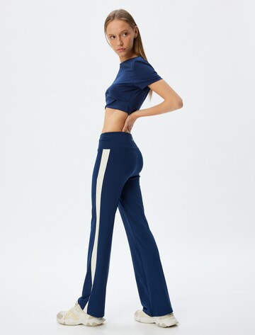Koton Flared Leggings in Blue