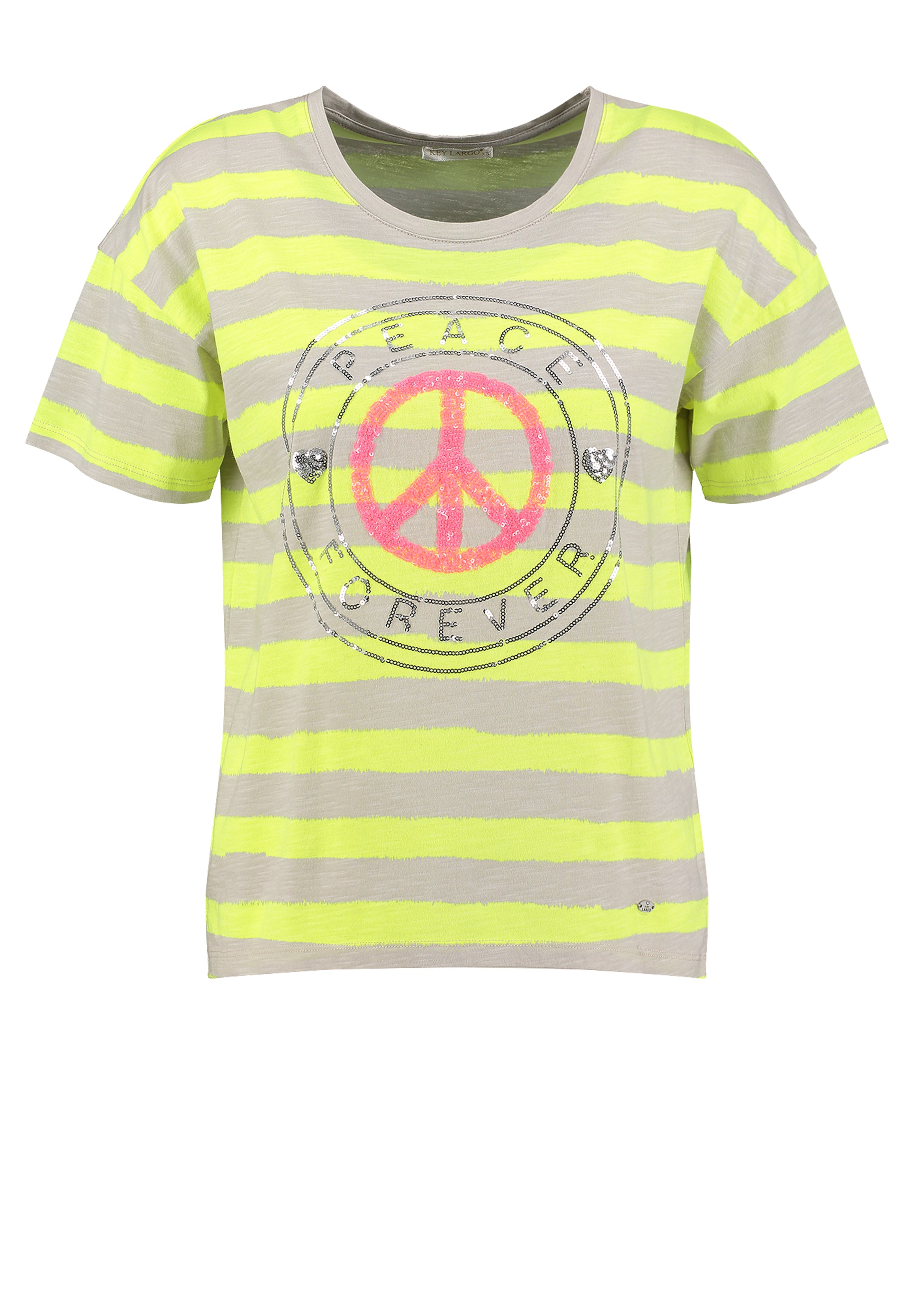 Key Largo Póló 'SYMBOL ' - sárga: elől