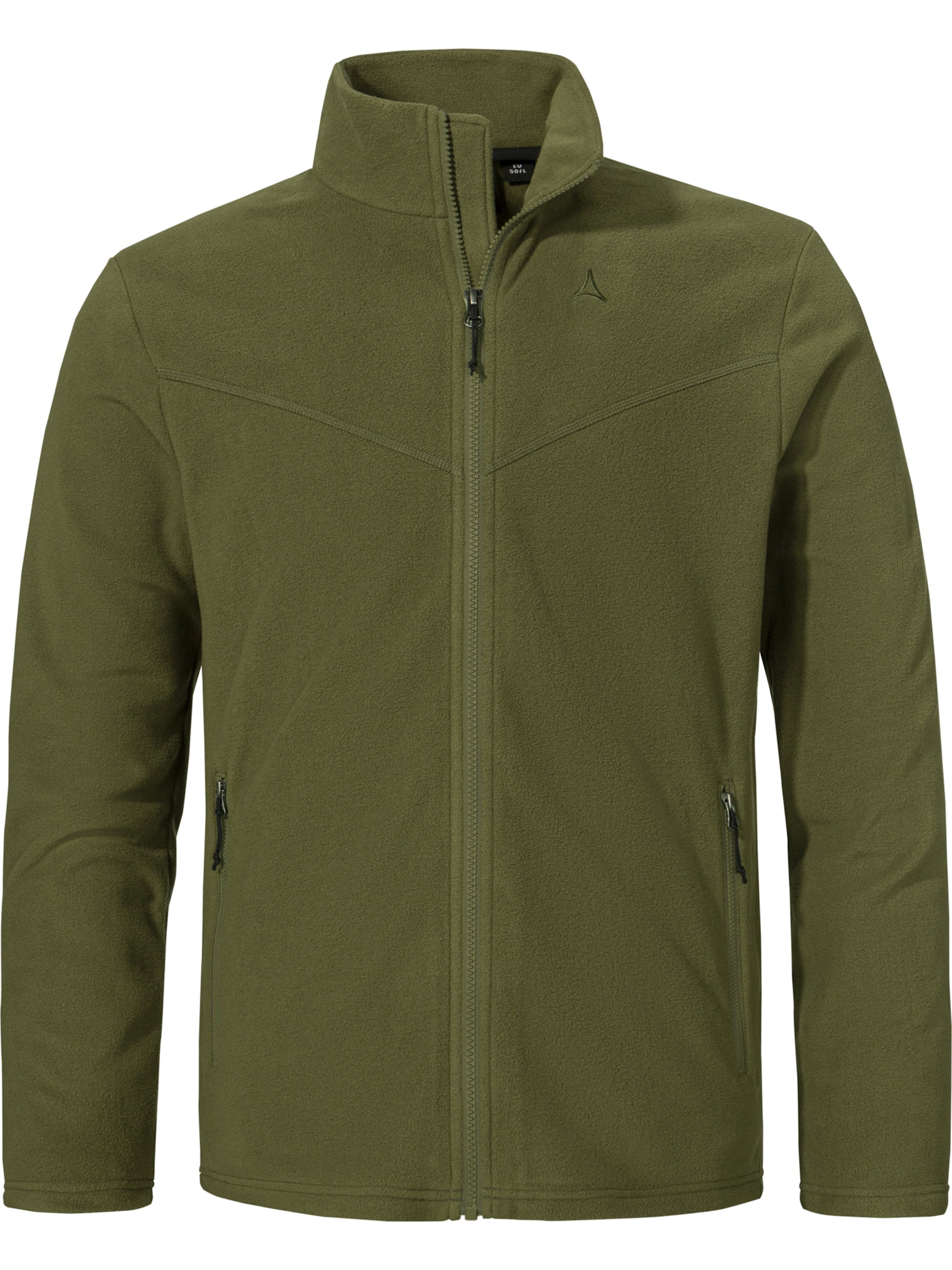 Schöffel Funktionele fleece-jas in Groen: voorkant