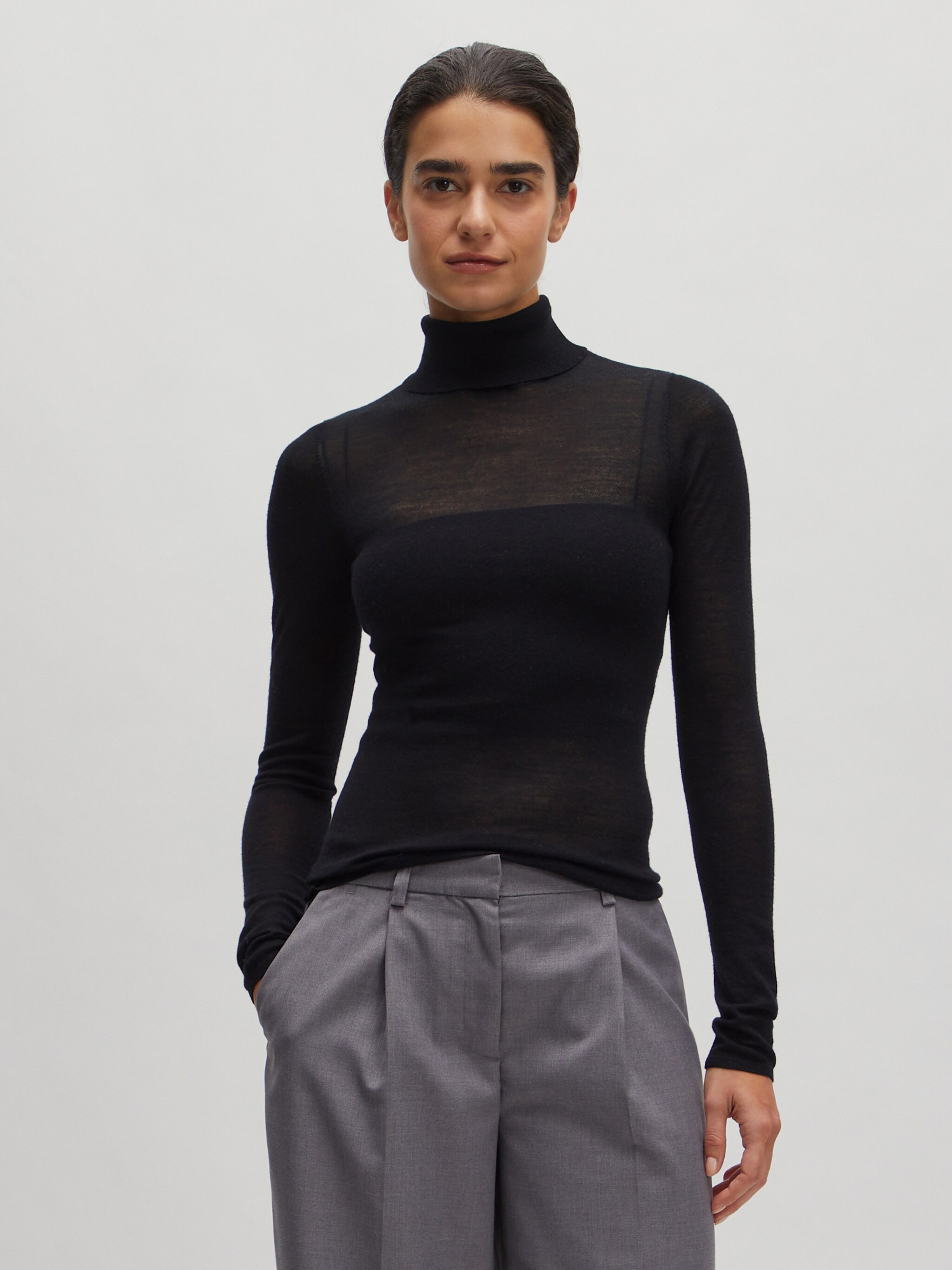 EDITED Produkte Pullover 'Hatti' schwarz