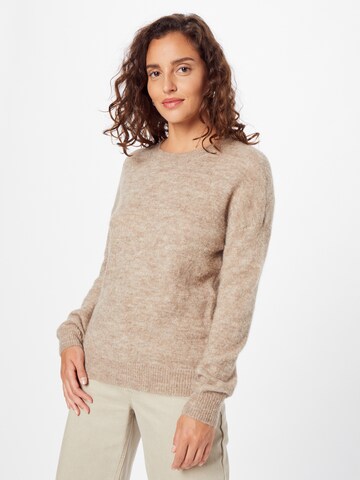 MSCH COPENHAGEN Sweter 'Femme' w kolorze beżowy: przód